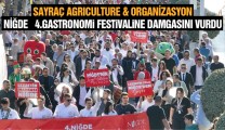 Niğde 4. Gastronomi Festivalinde Sayraç Agrıculture & Organizasyon Damgası