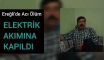 Elektrik Akımına Kapılan Vatandaş Hayatını Kaybetti