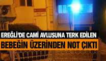 Cami Avlusuna Bırakılan Bebeğin Üzerinden Not Çıktı. Bebeğin Adı Bu Notta Yazıyor