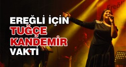 Ereğlispor’a Destek İçin Tuğçe Kandemir Konseri Düzenlendi