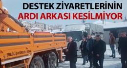 Şoförler Odası Başkanı Yalçın Bozkır’a Destek Ziyaretleri Sürüyor