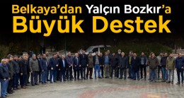 Belkaya Mahallesi Yalçın Bozkır’a Destek Sözü Verdi