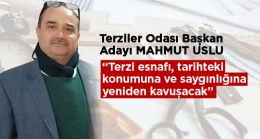 Terziler Odasında Seçim Süreci Başladı. Başkan Adayı Mahmut Uslu, Projelerini Anlattı