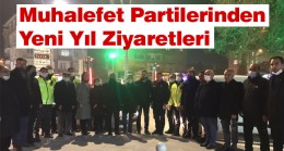 Yeni Yıl Öncesinde Polisleri ve Sağlık Ekiplerini Ziyaret Ettiler