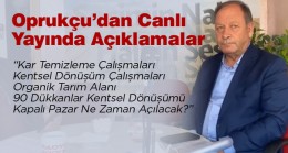 Ereğli Belediye Başkanı Oprukçu, Canlı Yayında Soruları Cevapladı