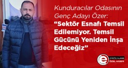 Sezgin Özer: “Kunduracı Esnafının Temsil Edilememesinden Rahatsızlık Duyuyoruz”