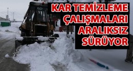 Ereğli Belediyesi, Kar Nedeni İle Kapanan Sokaklarda Kar Temizleme Çalışmalarını Sürdürüyor