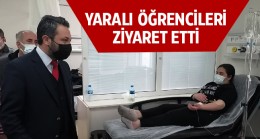 AK Parti Ereğli İlçe Başkanı Zübeyir Dursun Yaralı Öğrencileri Ziyaret Etti