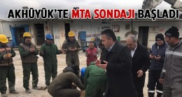 Akhüyük Mahallesinde MTA Sondajı Başladı