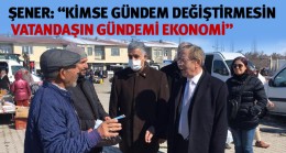 CHP Konya Milletvekili Abdullatif Şener Belkaya Mahallesini Ziyaret Etti