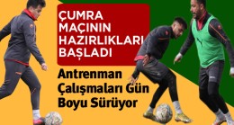 Ereğlisporlu Oyuncular Çumra Maçı Hazırlıklarına Başladı