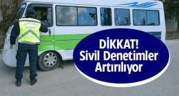 Toplu Taşıma Araçlarında Sivil Ekiplerle Denetim Yapıldı