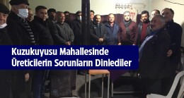 CHP Heyeti Kırsal Mahallelerde Üreticilerin Sorunlarını Dinlemeye Devam Ediyor