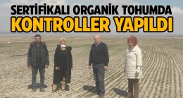 Sertifikalı Organik Tohum Üretim Alanlarında Kontroller Yapıldı