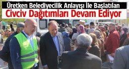 Ereğli Belediytesi Civciv Dağıtımlarını Cahı Mahallesinde Sürdürdü