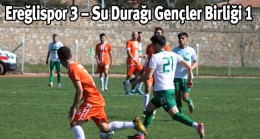 Ereğlispor, Su Durağını 3-1 Mağlup Etti