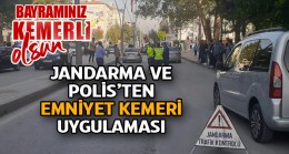 Ereğli’de “Bayramınız Kemerli Olsun” Uygulaması Yapıldı