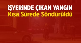 Ereğli’de Bir İşyerinde Çıkan Yangın Kısa Sürede Söndürüldü