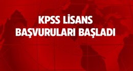 KPSS Lisans Başvuruları Başladı. Detaylar ve Başvurular İçin Tıklayın