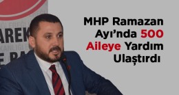 MHP İlçe Başkanı Musa Yılmaz, Ramazan Ay’ı Çalışmalarını Değerlendirdi