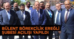 BETA Trafo Yatırımlarından Olan Bülent Börekçilik Ereğli Şubesi Açılış Yapıldı