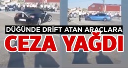 Ereğli’de Bir Düğünde Drift Atan 4 Araca 36 Bin 500 Lira Ceza Yazıldı