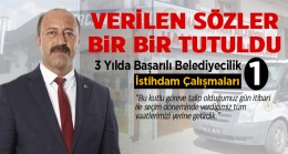 Halkapınar Belediyesinin 3 Yıllık Başarılı Karnesi 1 – İstihdam Yatırımları