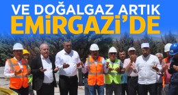 Emirgazi İlçesinde Doğalgaz Kazı Çalışmaları Başladı. İlk Kullanım Bu Yıl Olacak