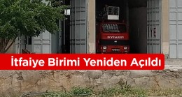 Belkaya Mahallesi İtfaiye Birimine Yeniden Kavuştu