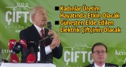 CHP Genel Başkanı Kemal Kılıçdaroğlu Karapınar’da Konuştu