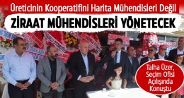 Üzer, Seçim Ofisi Açılışında Yaptığı Konuşmada, “Kooperatifi Eski Günlerine Döndürmeyeceğiz” Dedi