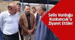 Kuskuncuk Mahallesini Ziyaret Ederek İncelemede Bulundular