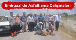 Asfaltlama Çalışmaları Kurbanlarla ve Dualarla Başladı