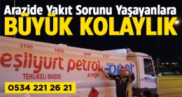 Yeşilyurt Opet Petrol’den Mobil Yakıt Servisi Hizmeti