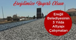 Ereğli Belediyesinin 2019-2022 Yılları Arasında Gerçekleştirdiği Alt Yapı Çalışmaları