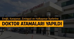 Ereğli’ye 21 Yeni Doktorun Ataması Gerçekleşti. Doktorların İsimleri ve Branşları Haberin Detayında