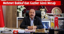 Halkapınar Belediye Başkanı Mehmet Bakkal’dan Gaziler Günü Mesajı