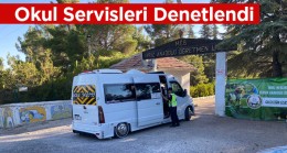 Okulun İlk Gününde Servislere Sıkı Denetim