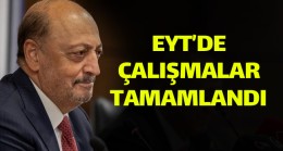 EYT Düzenlemesinde Çalışmalar Tamamlandı