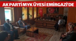 AK Parti MYK Üyesi Emre Çalışkan, Emirgazi Belediyesini Ziyaret Etti