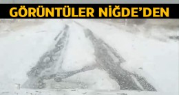 Niğde ve Aksaray’da Şiddetli Dolu Yağışı hayatı Olumsuz Etkiledi