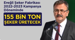 Ereğli Şeker Fabrikası Müdürü Yıldıray Özbay, Üretim Hedefini Açıkladı