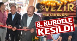 Vezir Pastaneleri Çarşı Şubesinin Açılışını Yaptı