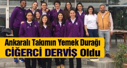 Ciğerci Derviş, Ankara ALS Halk Voleybol Takımını Ağırladı