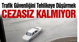 Drift Atan Sürücüye 9 Bin Lira Ceza Yazıldı. Araç İse Trafikten Men Edildi