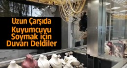 Kuyumcuyu Soymaya Kalkan Hırsızlar Elleri Boş Döndüler