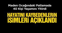 Bartın’daki Patlamada Hayatını Kaybedenlerinn Sayısı 40 Oldu