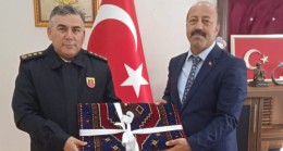 Konya İl Jandarma Komutanı Yardımcısından Halkapınar Belediyesine Ziyaret