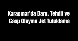 Bıçakla Tehdit ve Gasp Olayına Jet Tutuklama