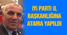 İYİ Parti İl Başkanlığına Mazhar Peker Getirildi